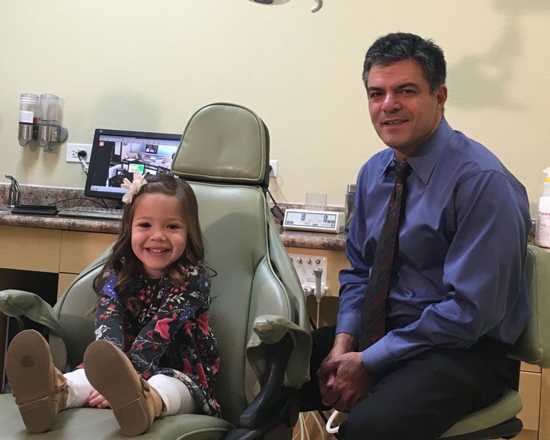 Kendall with Dr. Manshadi