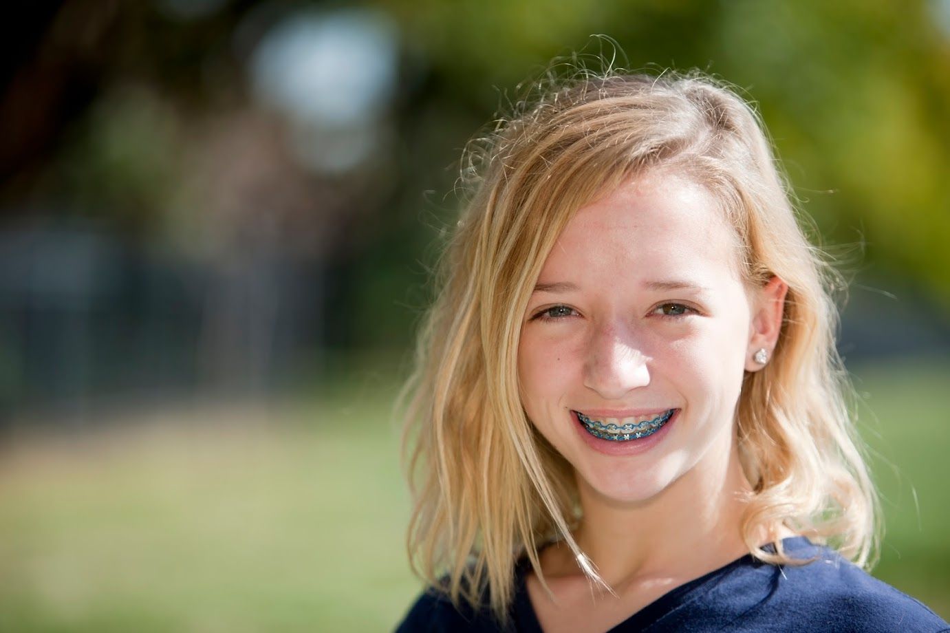 girl with beautiful smile